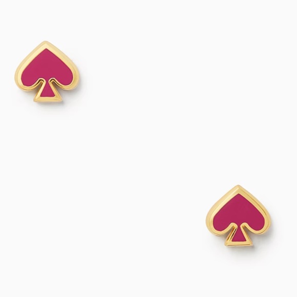 kate spade Jewelry - Kate Spade NY Pink Spade Everyday Studs
